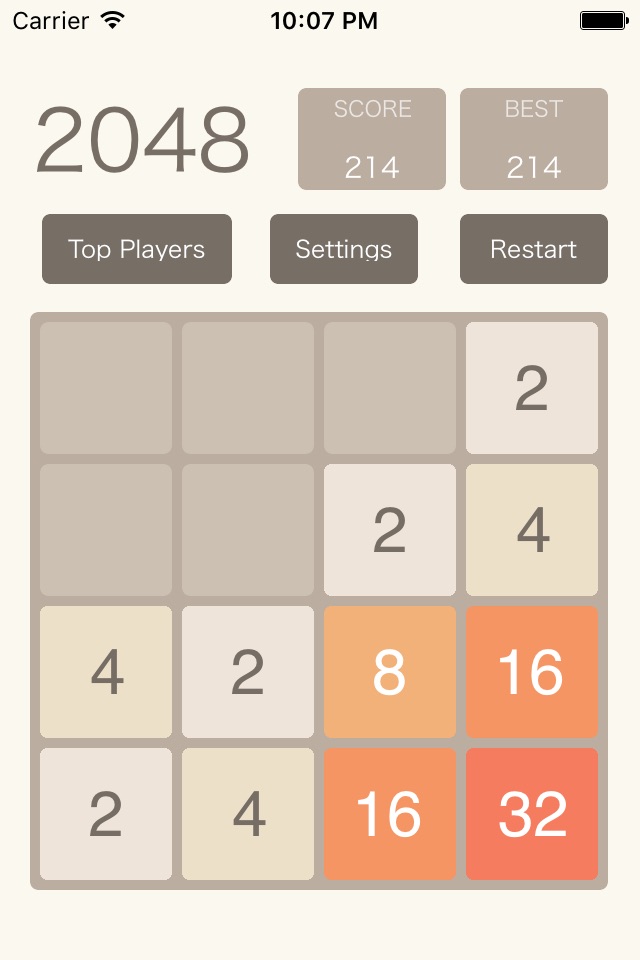 2048 original - The Best Number Puzzle Game screenshot 3