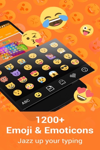 GO Keyboard - Customize keyboard with Stickers, Emoji Art & Colorful Themes screenshot 2