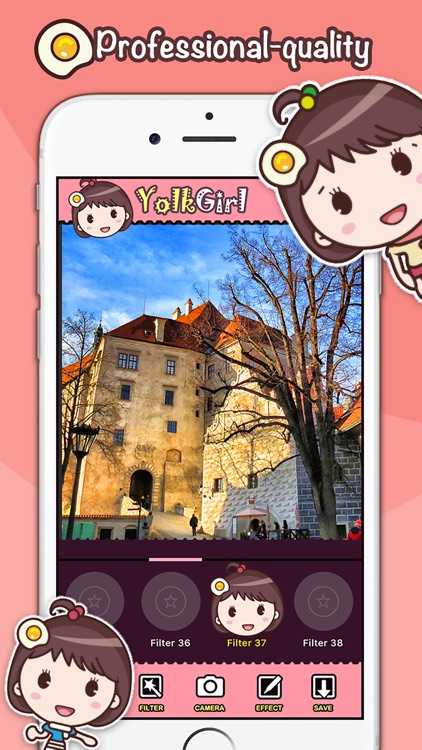 Yolk Girl Photo Editor 360 - camera maker & FX editor screenshot-4