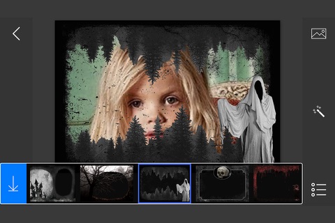 Horror Photo Frames - make eligant and awesome photo using new photo frames screenshot 3
