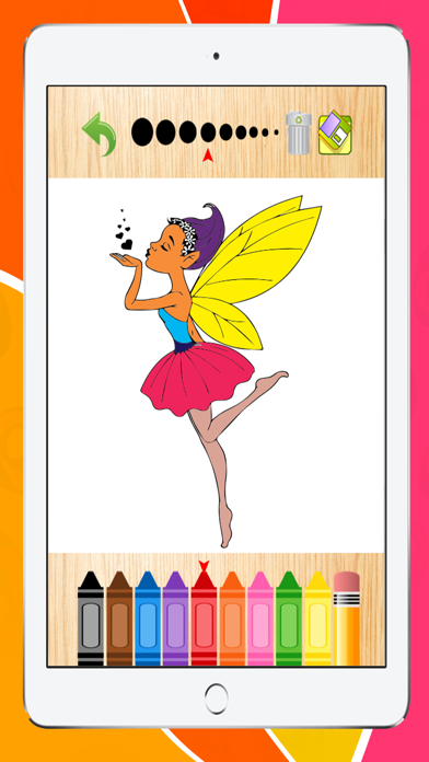 How to cancel & delete Princess Coloring Book Pages Game for Preschool from iphone & ipad 3