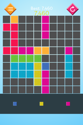 1010 Qubed Merged Blocks Grid Fit: a new color switch puzzle - 10/10 Merged Game for rolling sky screenshot 2