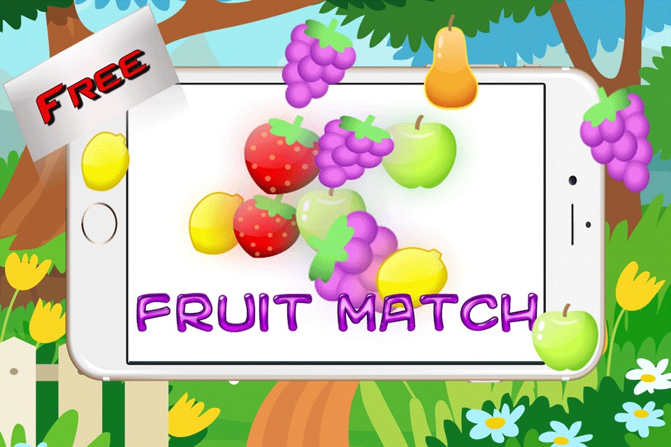 Fruit Shoot Match 3 Puzzle Games - Magic board relaxing game learning for kids 5 year old free screenshot 3