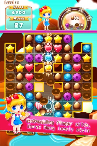 Candy Star- Jelly of Charm Crush Blast Cookie Soda(Top Quest of Match 3 Games) screenshot 3