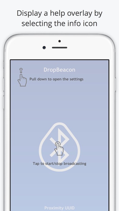 DropBeacon - A Beacon simulator for development purposes Screenshot 4