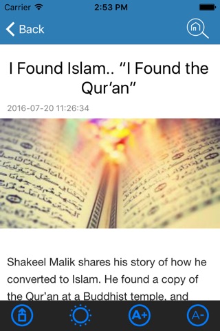 New Muslims' App screenshot 3