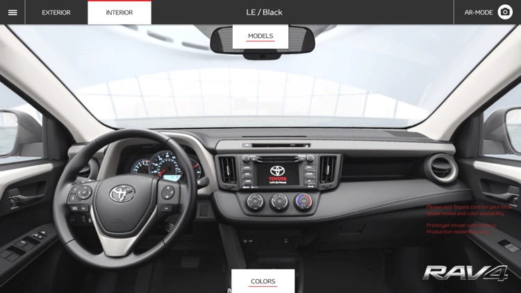 RAV4 Virtual Experience