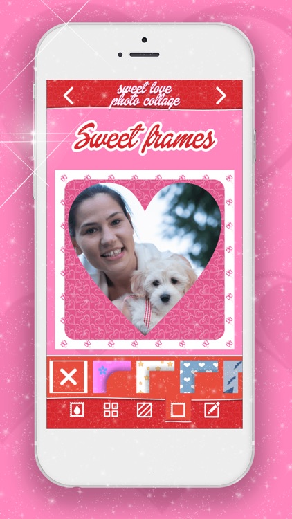 Sweet Love Photo Collage: Create amazing romantic collages with your love images