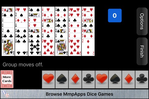 Forty-Nine Solitaire screenshot 2