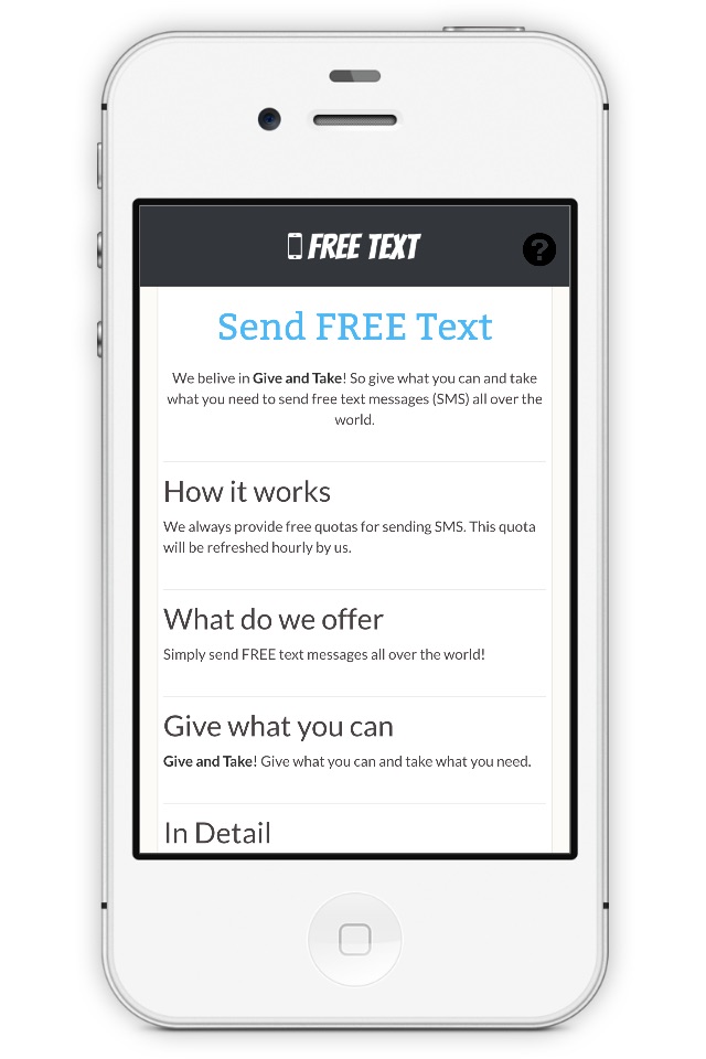 Free Text Message screenshot 3