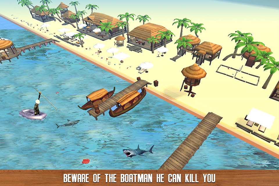 Furious Shark Revolution : Play this Shark Life Simulator to feed and hunt screenshot 4
