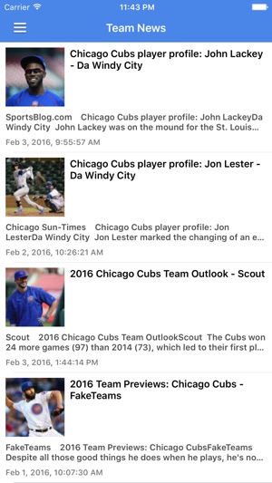 News Surge for Chicago Cubs Baseball Free Edition(圖4)-速報App