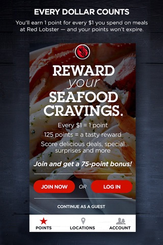 Red Lobster Dining Rewards App screenshot 4
