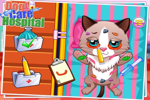 Cat Care Hospital - Pet Doctor Clinic for kids Free screenshot 4
