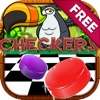 Checkers Board Puzzle Free - “ Birds Game with Friends Edition ”