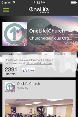 OneLife Church TN screenshot 2