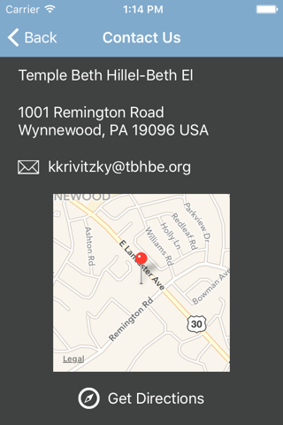 Temple Beth Hillel-Beth El screenshot 4