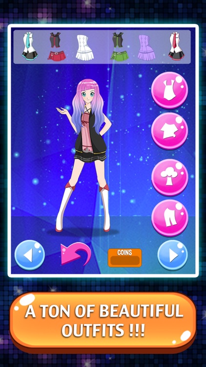 Dress Up Games Vocaloid Fashion Girls - Make Up Makeover Beauty Salon Game for Girls & Kids Free