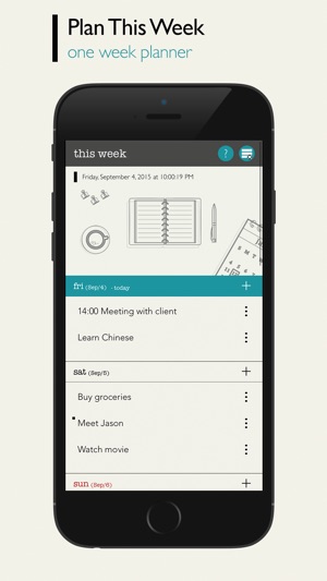 This Week - Weekly To-Do List(圖1)-速報App