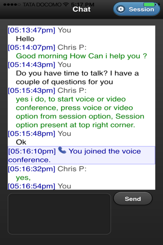 RevCommunicator screenshot 2