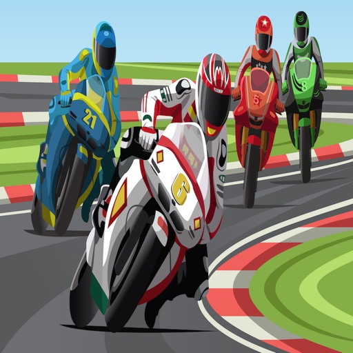 Moto Bike Racer : 3D Motorbikers Heated Chase Fun Icon