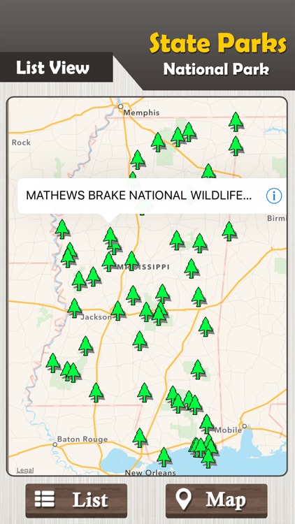 Mississippi State Parks & National Park Guide