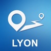 Lyon, France Offline GPS Navigation & Maps