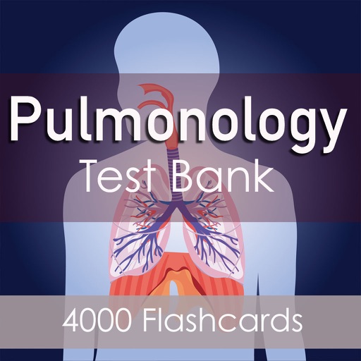 Pulmonology Test Bank & Exam Review App - 4000 Flashcards  Study Notes - Terms, Concepts & Quiz icon