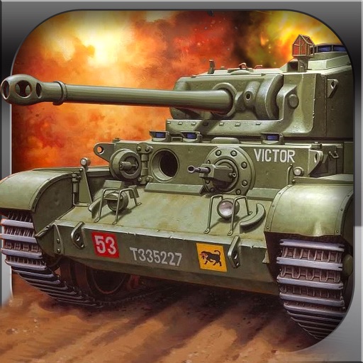 tank hero army battle artillery war-bloodshed in warzone icon