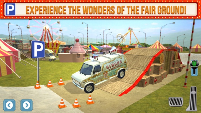 Amusement Park Fair Ground Circus Trucker Parking Simulator(圖3)-速報App