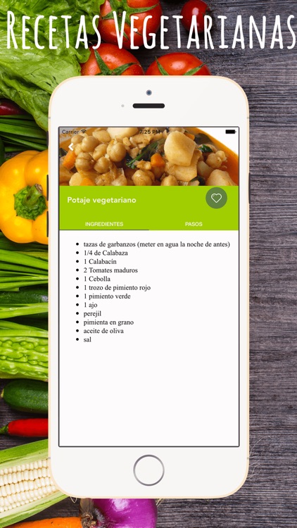 Recetas Vegetarianas Fáciles screenshot-3