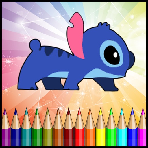 Coloring Book Cartoon Cute For Children And Kid Icon