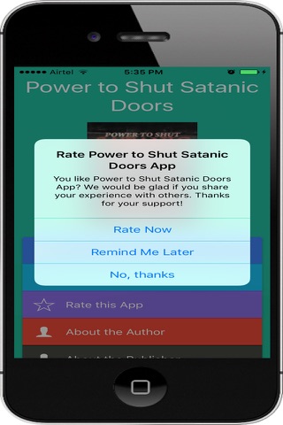 Power to Shut Satanic Doors screenshot 3