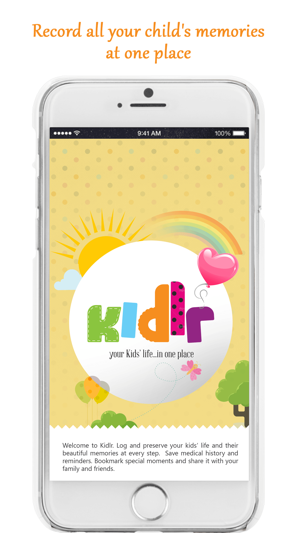 Kidlr - Baby Milestones Tracker & Kids P