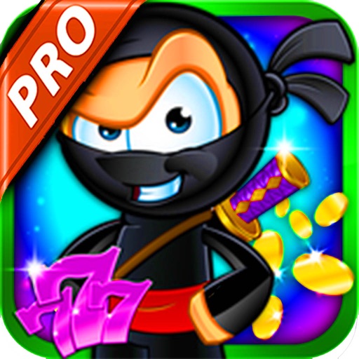 Ninja Mega Slots Blackjack Free Game with Slots: Free Games HD ! Icon