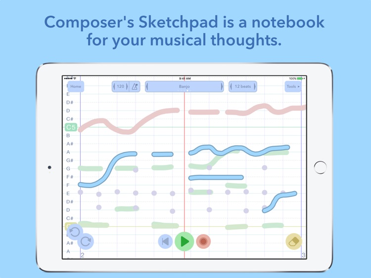 Composer's Sketchpad Lite screenshot-0