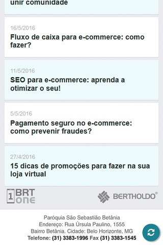 Paróquia São Sebastião Betânia screenshot 4