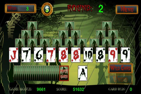 Zombie Solitaire Free screenshot 3