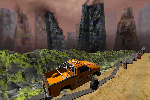 Monster Truck Free: Crazy Stunt Racer screenshot 4