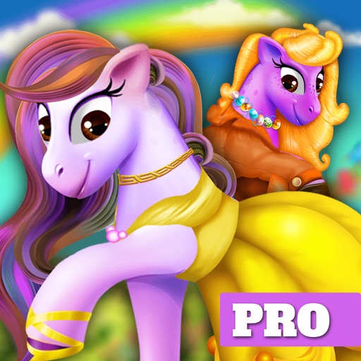 Little Princess Pony DressUp (Pro) - Little Pets Friendship Equestrian Pony Pet Edition - Girls Game Icon