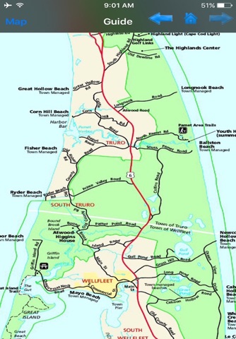 Cape Cod National Seashore - GPS Map Navigator screenshot 4