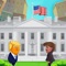 This is fun and engaging game where you try and reach the White house before Donald Gets you and prevent the White House being taken over by Donald