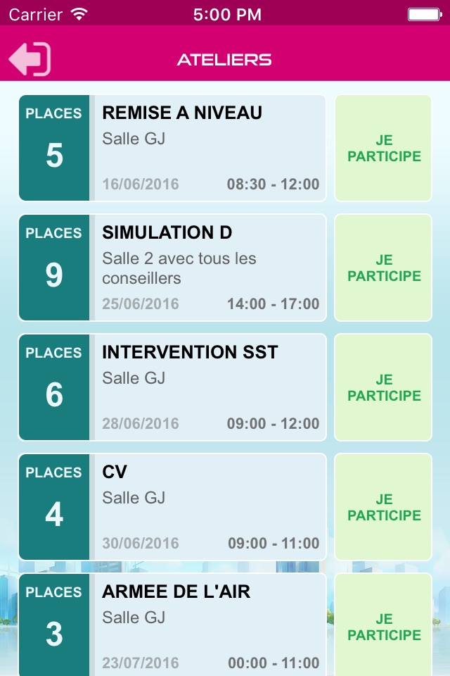 PortailJeunes screenshot 4