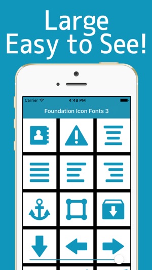 Foundation Icon Fonts 3 Cheatsheet - Ico