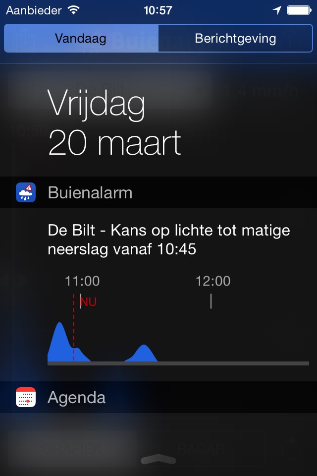 Buienalarm screenshot 4