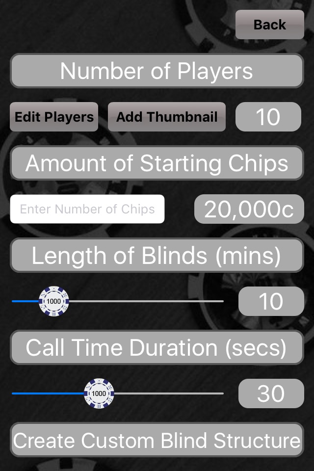 Poker Blinds Timekeeper screenshot 4