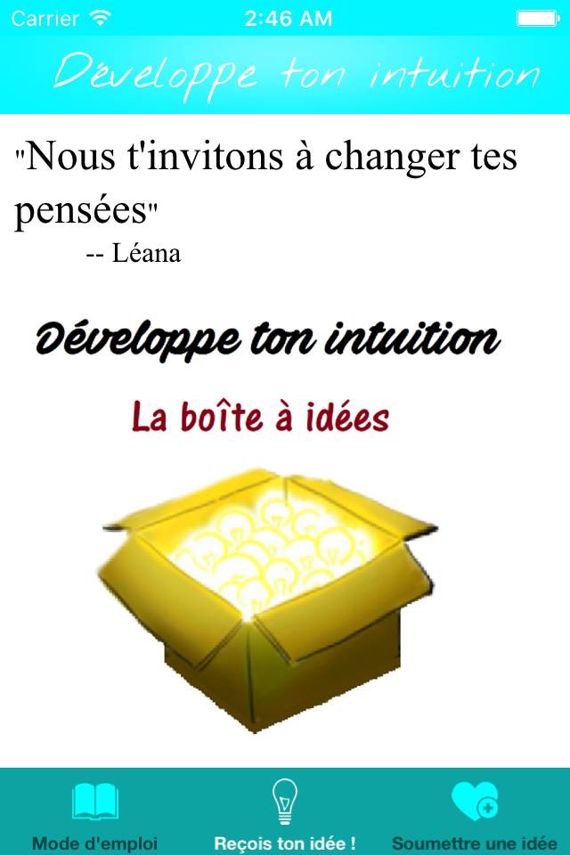 Développeur d'Intuition screenshot 3