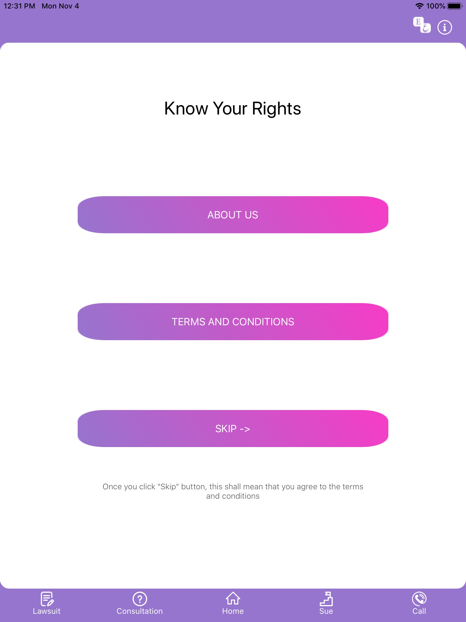 Know Your Rights - اعرفي حقوقك screenshot 2