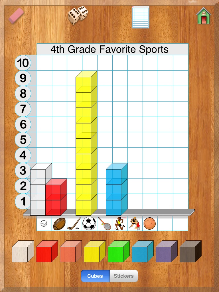 Hands-On Math Graph Cubes screenshot 3