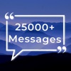 25000 Messages, Quotes, Status